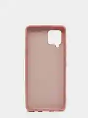 Бежевый защитный силиконовый чехол Silikone Cover для Samsung A42