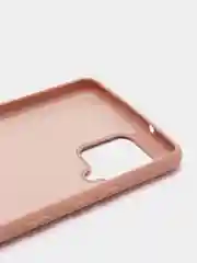 Бежевый защитный силиконовый чехол Silikone Cover для Samsung A42