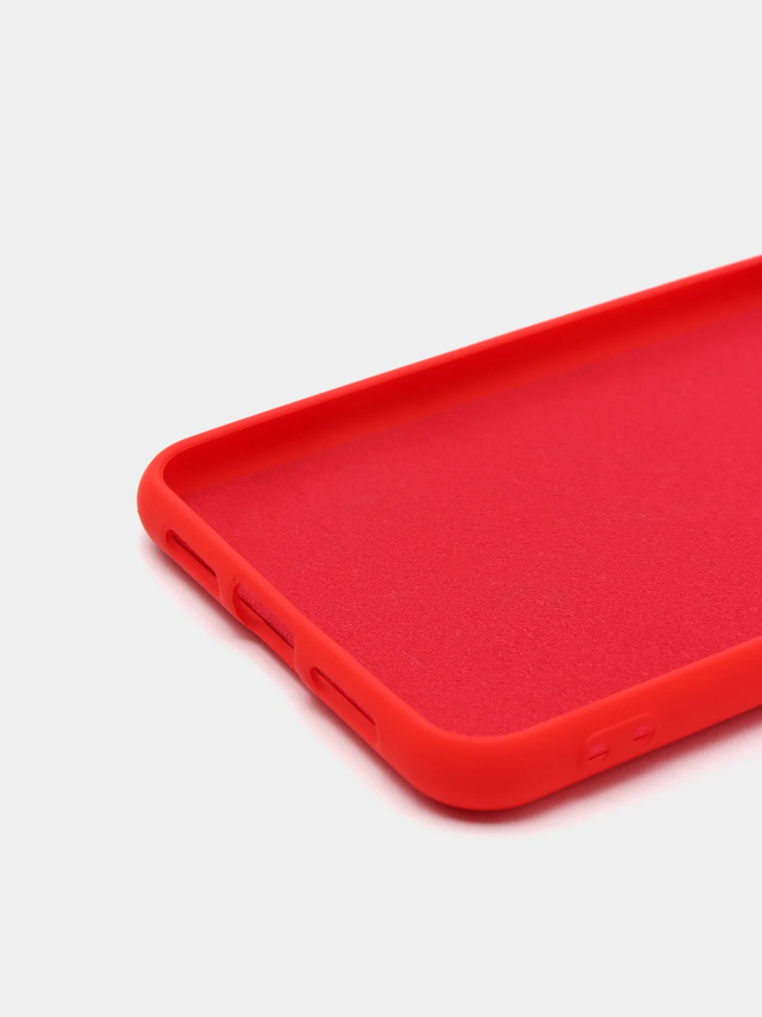 Алый защитный силиконовый чехол Silicone Cover HUAWEI P20
