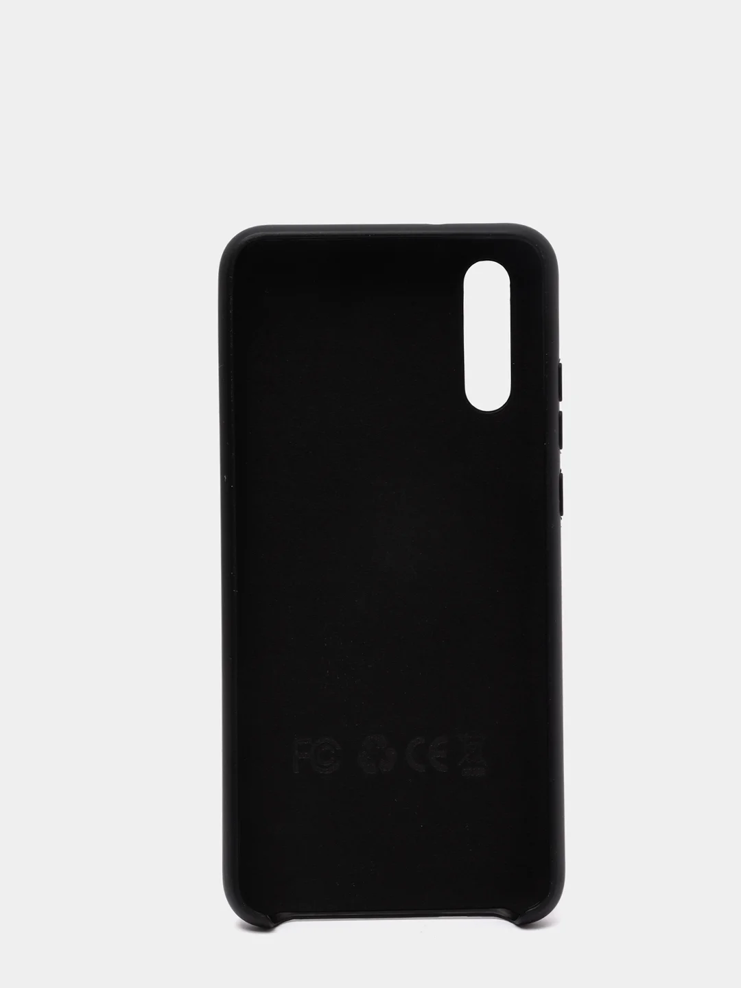 Черный защитный силиконовый чехол Silicone Cover HUAWEI P20