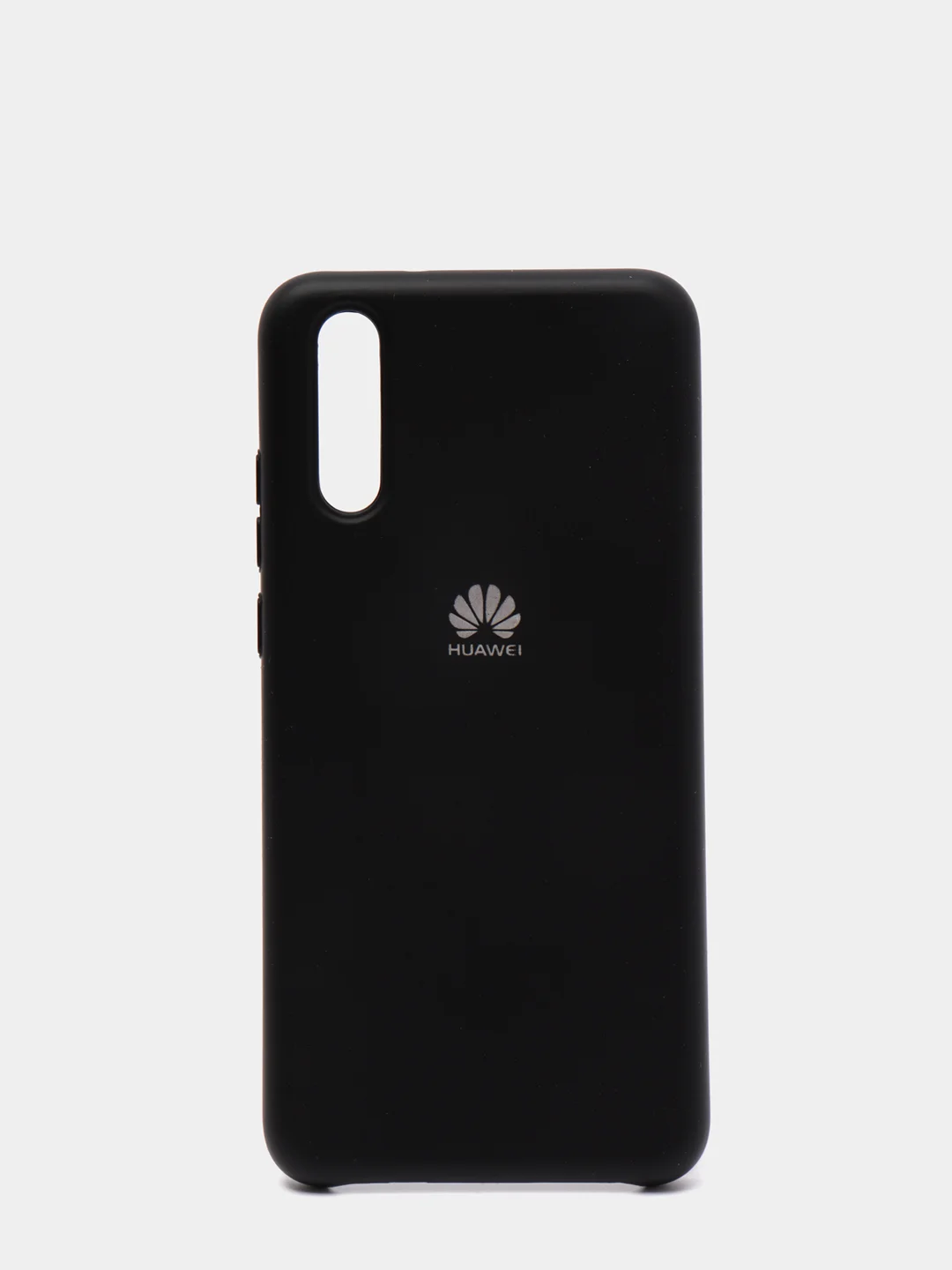 Черный защитный силиконовый чехол Silicone Cover HUAWEI P20