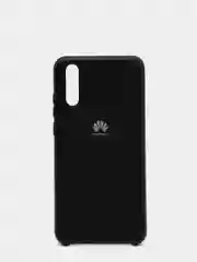 Черный защитный силиконовый чехол Silicone Cover HUAWEI P20