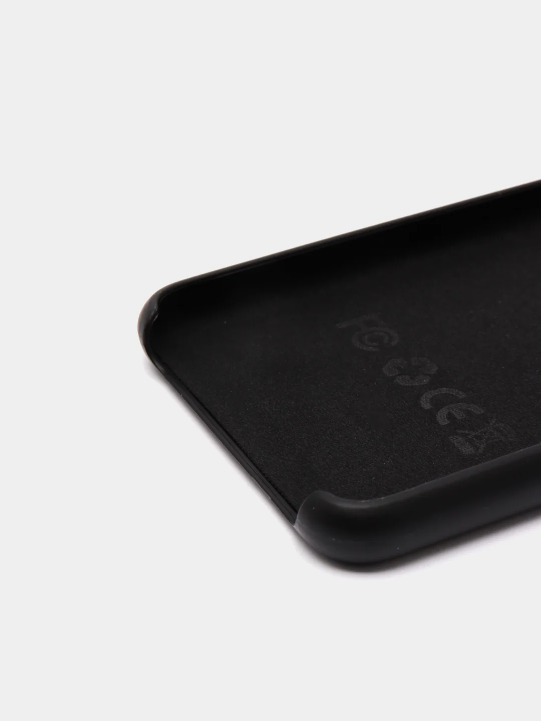 Черный защитный силиконовый чехол Silicone Cover HUAWEI P20