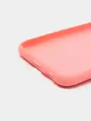 Кораллово-розовый защитный силиконовый чехол Silikone Cover для Samsung A6 PLUS