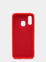 Красный защитный силиконовый чехол Silikone Cover для Samsung A40