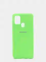 Салатовый защитный силиконовый чехол Silikone Cover для Samsung A21S