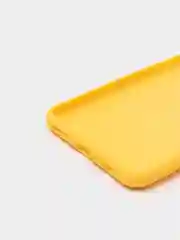Желтый защитный силиконовый чехол Silikone Cover для Samsung A21