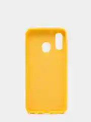 Желтый защитный силиконовый чехол Silikone Cover для Samsung A40