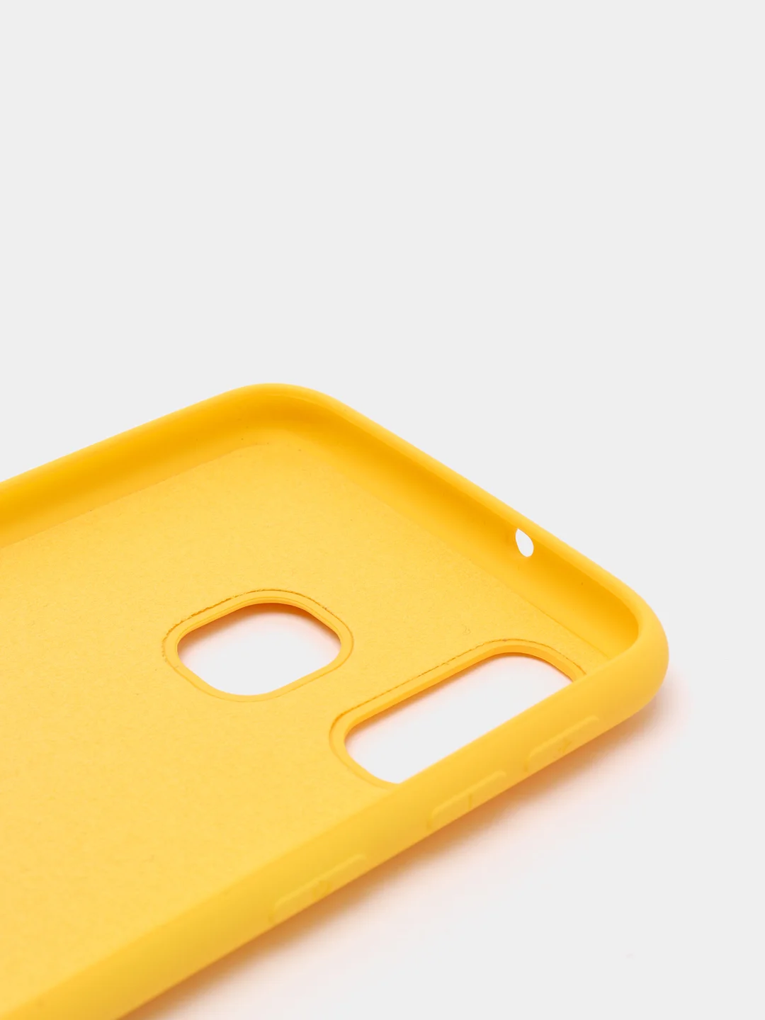 Желтый защитный силиконовый чехол Silikone Cover для Samsung A40