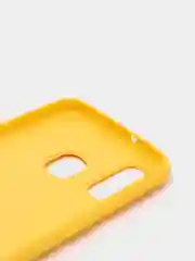 Желтый защитный силиконовый чехол Silikone Cover для Samsung A40