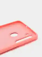 Кораллово-розовый защитный силиконовый чехол Silikone Cover для Samsung A21