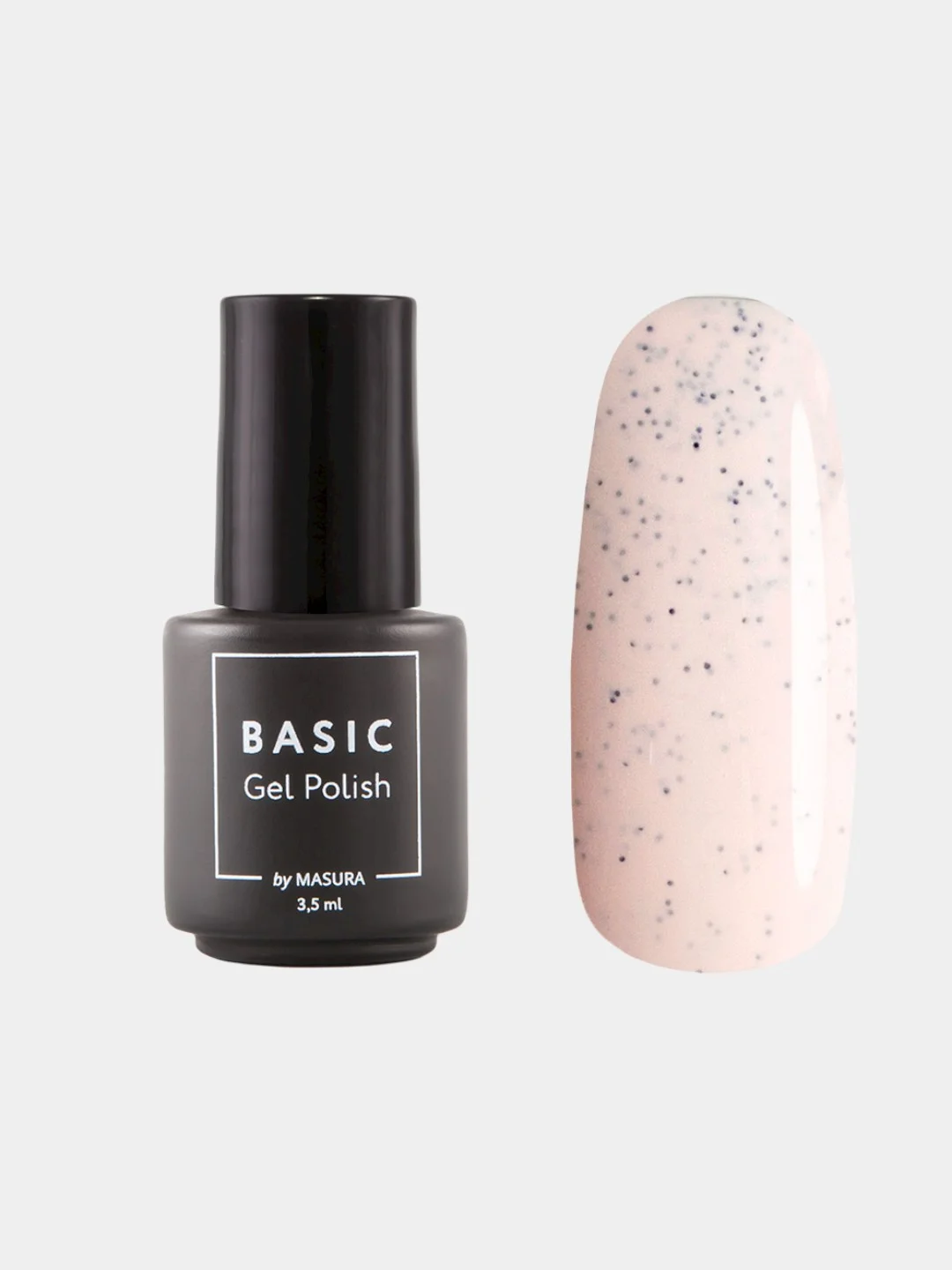 Гель-лак MASURA BASIC Персиковое Пралине, 3,5 мл