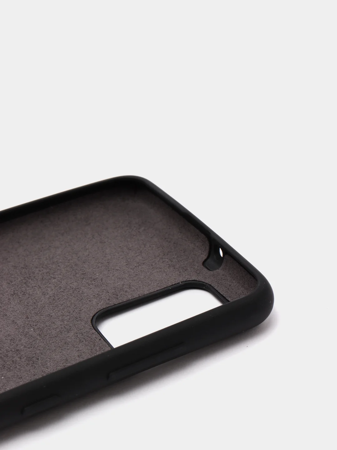 Черный защитный силиконовый чехол Silikone Cover для Samsung A41
