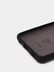 Черный защитный силиконовый чехол Silikone Cover для Samsung A41