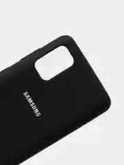 Черный защитный силиконовый чехол Silikone Cover для Samsung A41