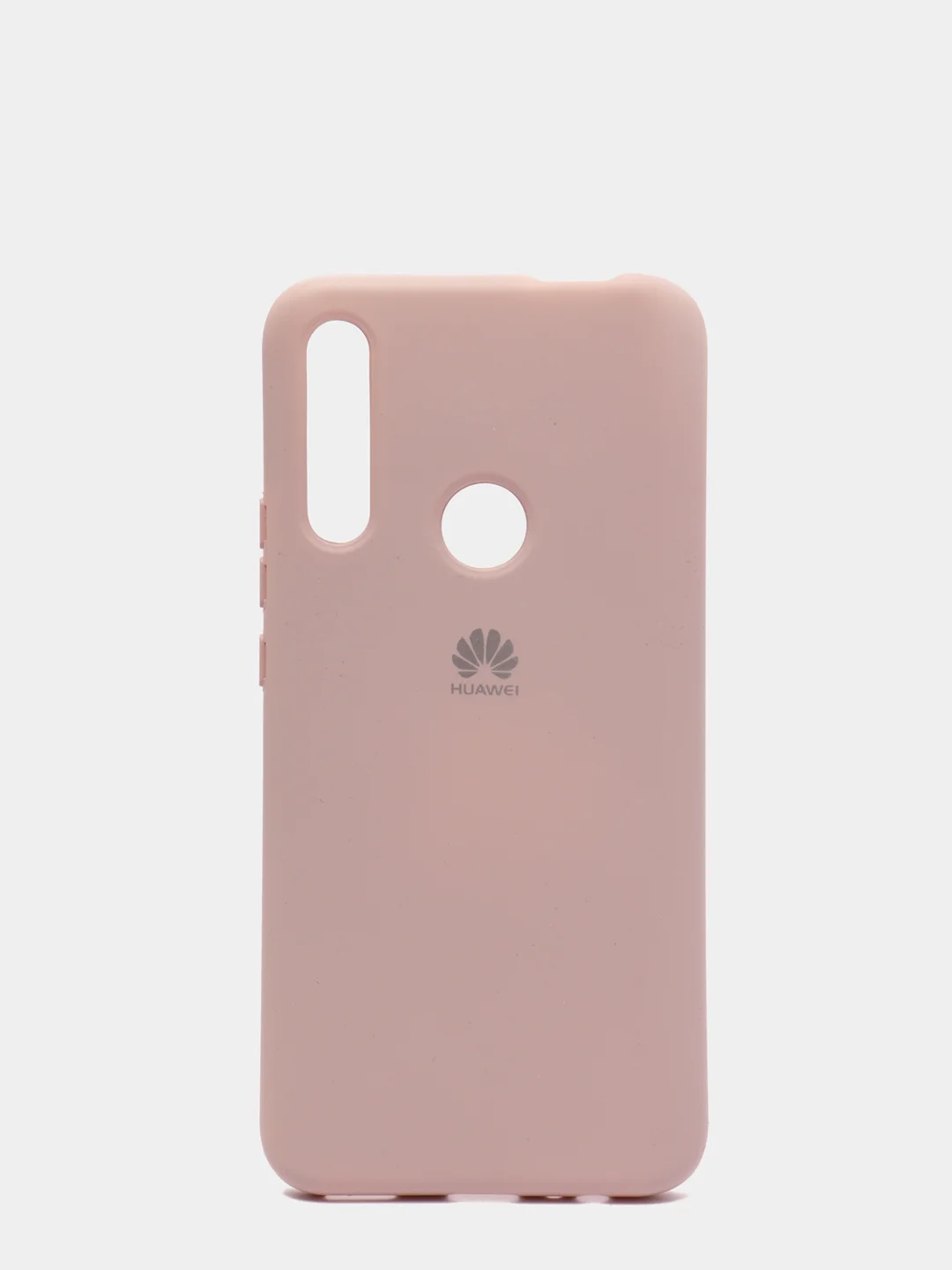 Бежевый защитный силиконовый чехол Silicone Cover HUAWEI P SMART Z