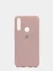 Бежевый защитный силиконовый чехол Silicone Cover HUAWEI P SMART Z