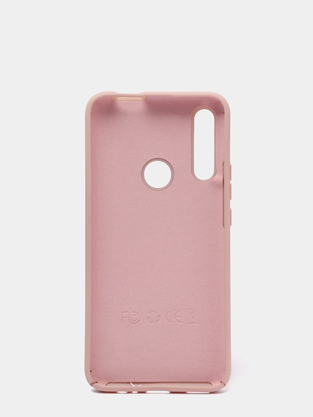 Бежевый защитный силиконовый чехол Silicone Cover HUAWEI P SMART Z