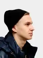 Серый шапка мужская / Шапка бини / Зимняя шапка