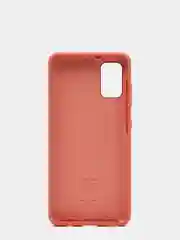 Пастельно-коралловый защитный силиконовый чехол Silikone Cover для Samsung A41