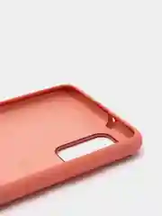 Пастельно-коралловый защитный силиконовый чехол Silikone Cover для Samsung A41