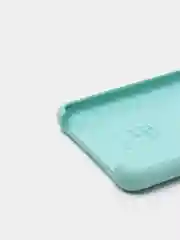 Бирюзовый защитный силиконовый чехол Silikone Cover для Samsung A21S