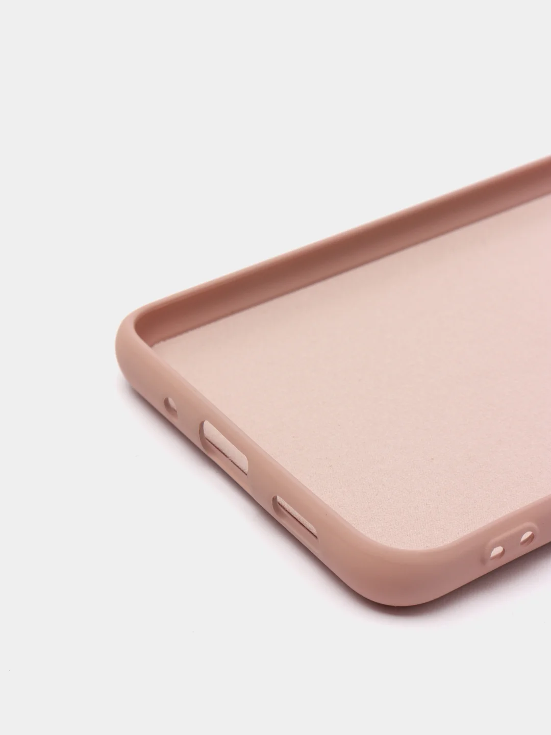Бежевый защитный силиконовый чехол Silikone Cover для Samsung S20 ULTRA