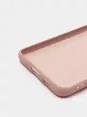 Бежевый защитный силиконовый чехол Silikone Cover для Samsung S20 ULTRA