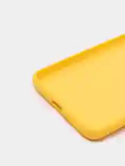 Желтый защитный силиконовый чехол Silikone Cover для Samsung S20 ULTRA