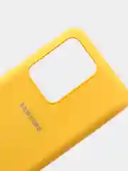 Желтый защитный силиконовый чехол Silikone Cover для Samsung S20 ULTRA