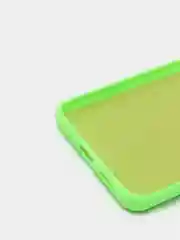 Салатовый защитный силиконовый чехол Silikone Cover для Samsung S20 ULTRA