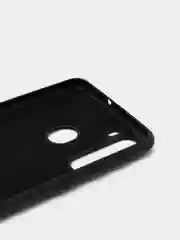 Черный защитный силиконовый чехол Silikone Cover для Samsung A21