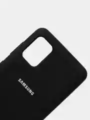 Черный защитный силиконовый чехол Silikone Cover для Samsung A31