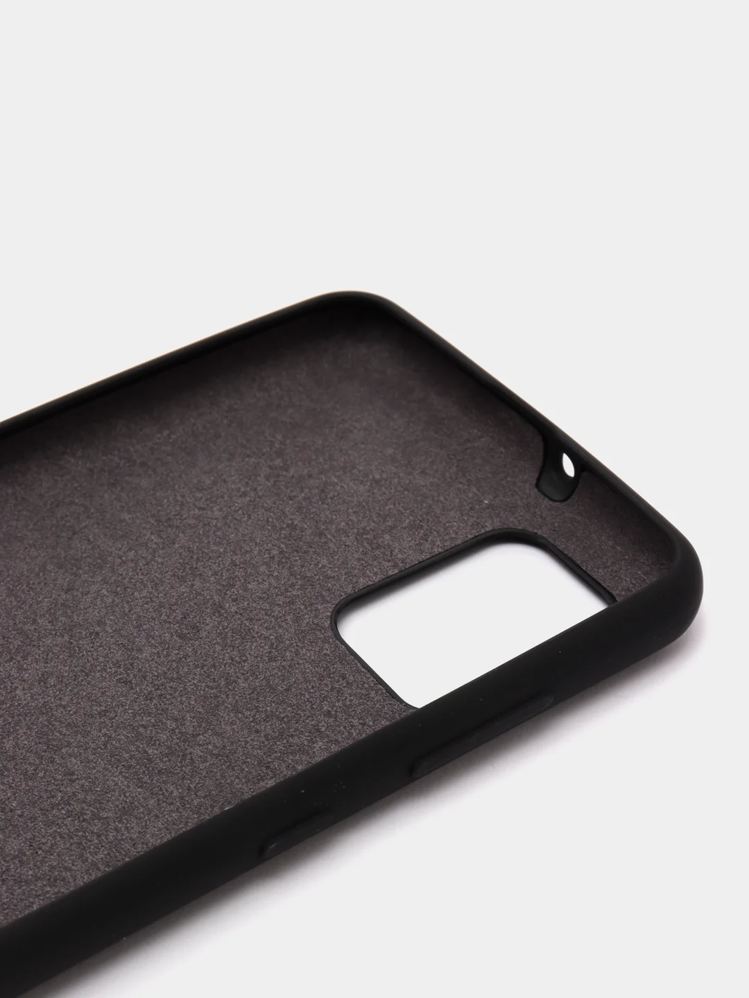 Черный защитный силиконовый чехол Silikone Cover для Samsung A31