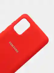 Алый защитный силиконовый чехол Silikone Cover для Samsung A31