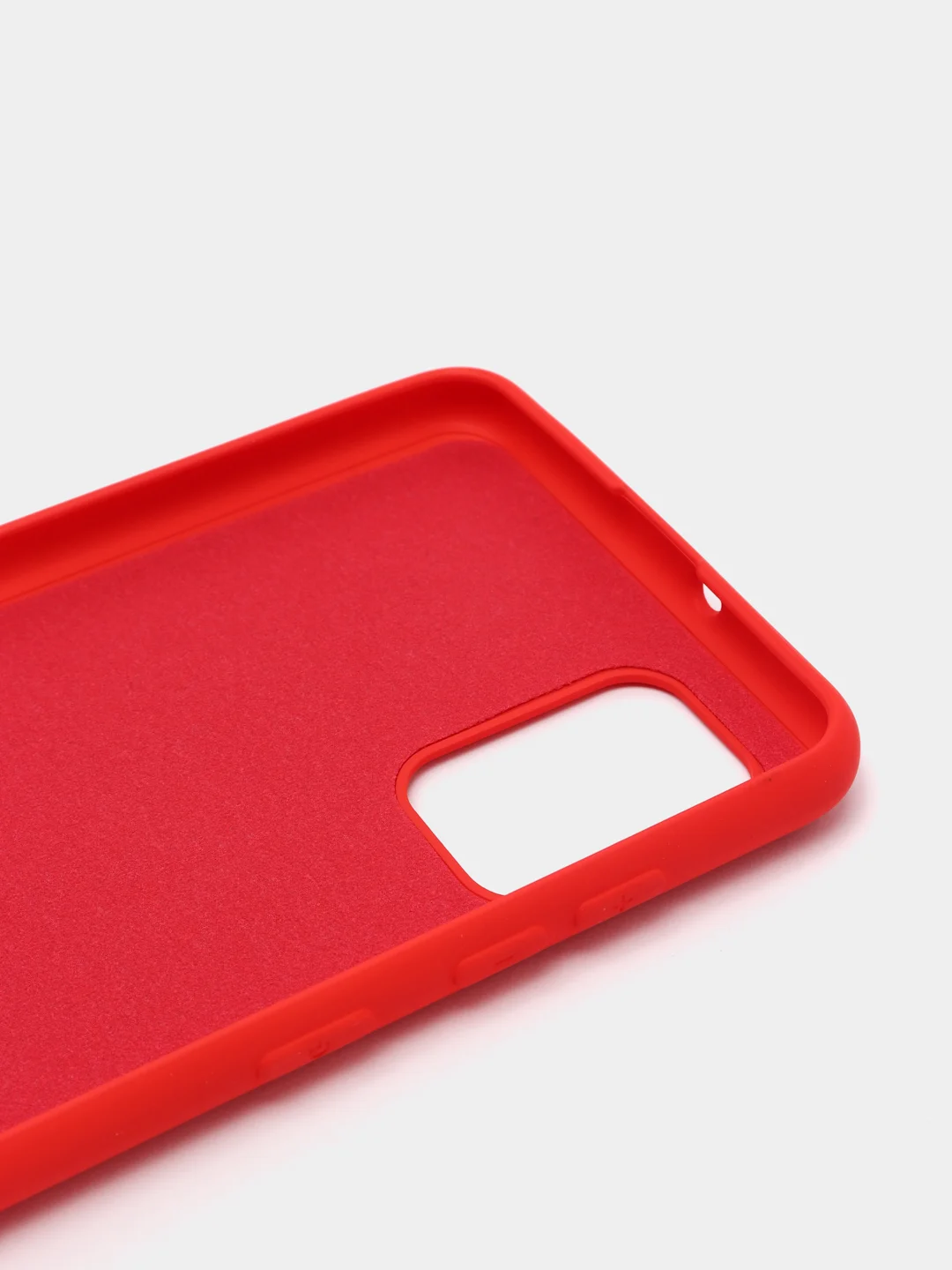 Алый защитный силиконовый чехол Silikone Cover для Samsung A31