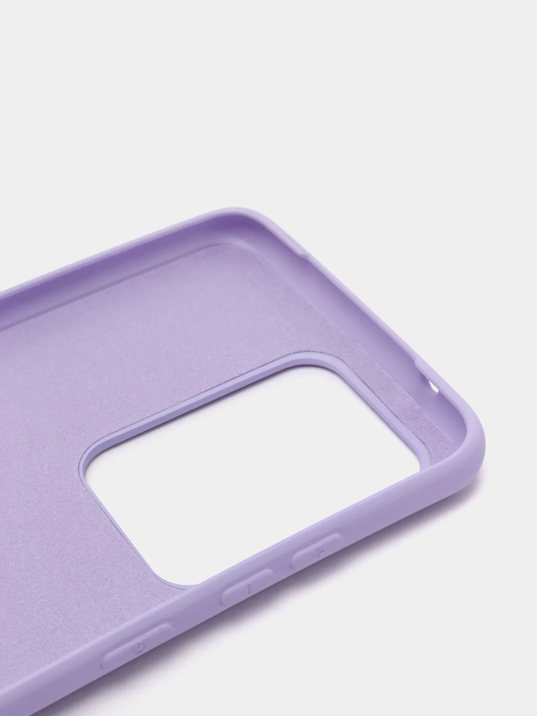 Лавандовый защитный силиконовый чехол Silikone Cover для Samsung S20 ULTRA