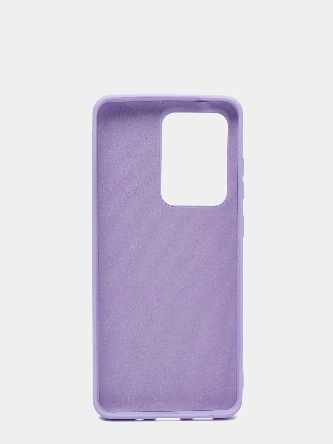 Лавандовый защитный силиконовый чехол Silikone Cover для Samsung S20 ULTRA
