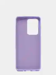 Лавандовый защитный силиконовый чехол Silikone Cover для Samsung S20 ULTRA