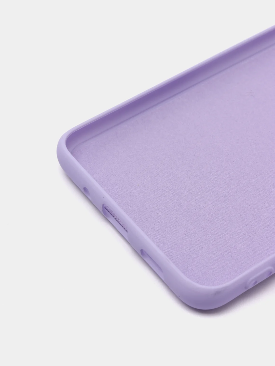 Лавандовый защитный силиконовый чехол Silikone Cover для Samsung S20 ULTRA