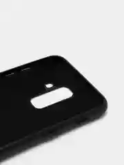 Черный защитный силиконовый чехол Silikone Cover для Samsung A6 PLUS