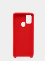 Алый защитный силиконовый чехол Silikone Cover для Samsung A21S