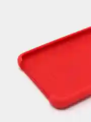 Алый защитный силиконовый чехол Silikone Cover для Samsung A21S