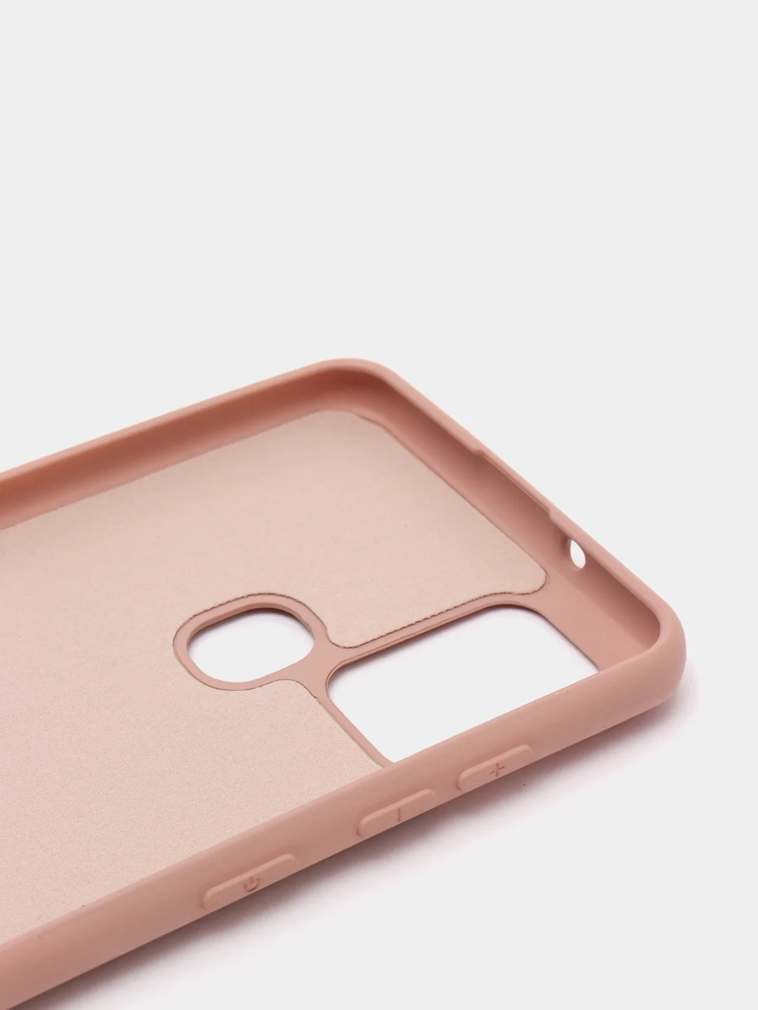 Коралловый меланж защитный силиконовый чехол Silikone Cover для Samsung A21S
