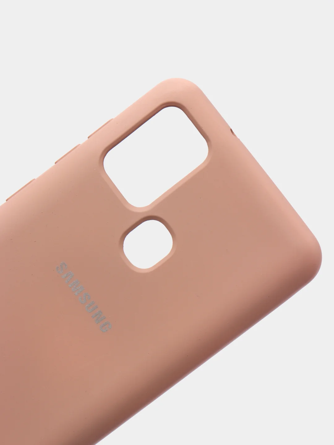 Коралловый меланж защитный силиконовый чехол Silikone Cover для Samsung A21S