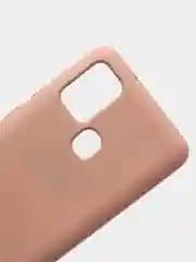Коралловый меланж защитный силиконовый чехол Silikone Cover для Samsung A21S