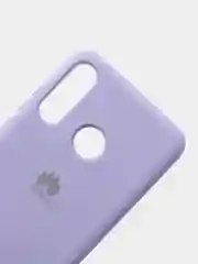 Лавандовый защитный силиконовый чехол Silicone Cover HUAWEI NOVA 4E