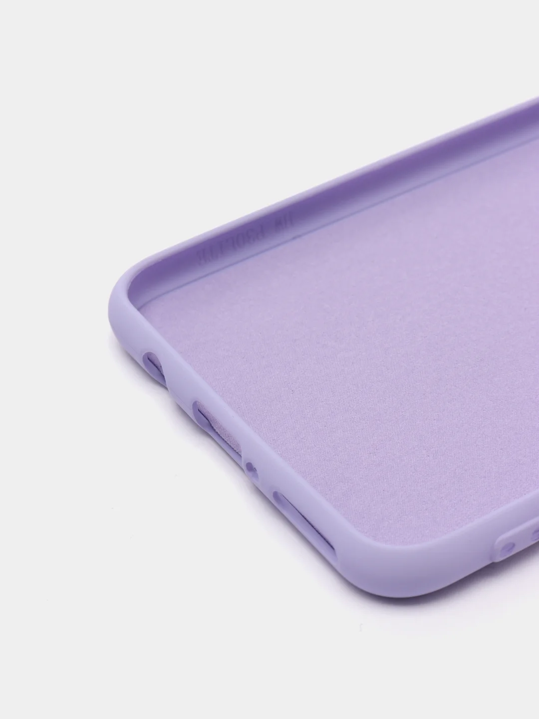 Лавандовый защитный силиконовый чехол Silicone Cover HUAWEI NOVA 4E