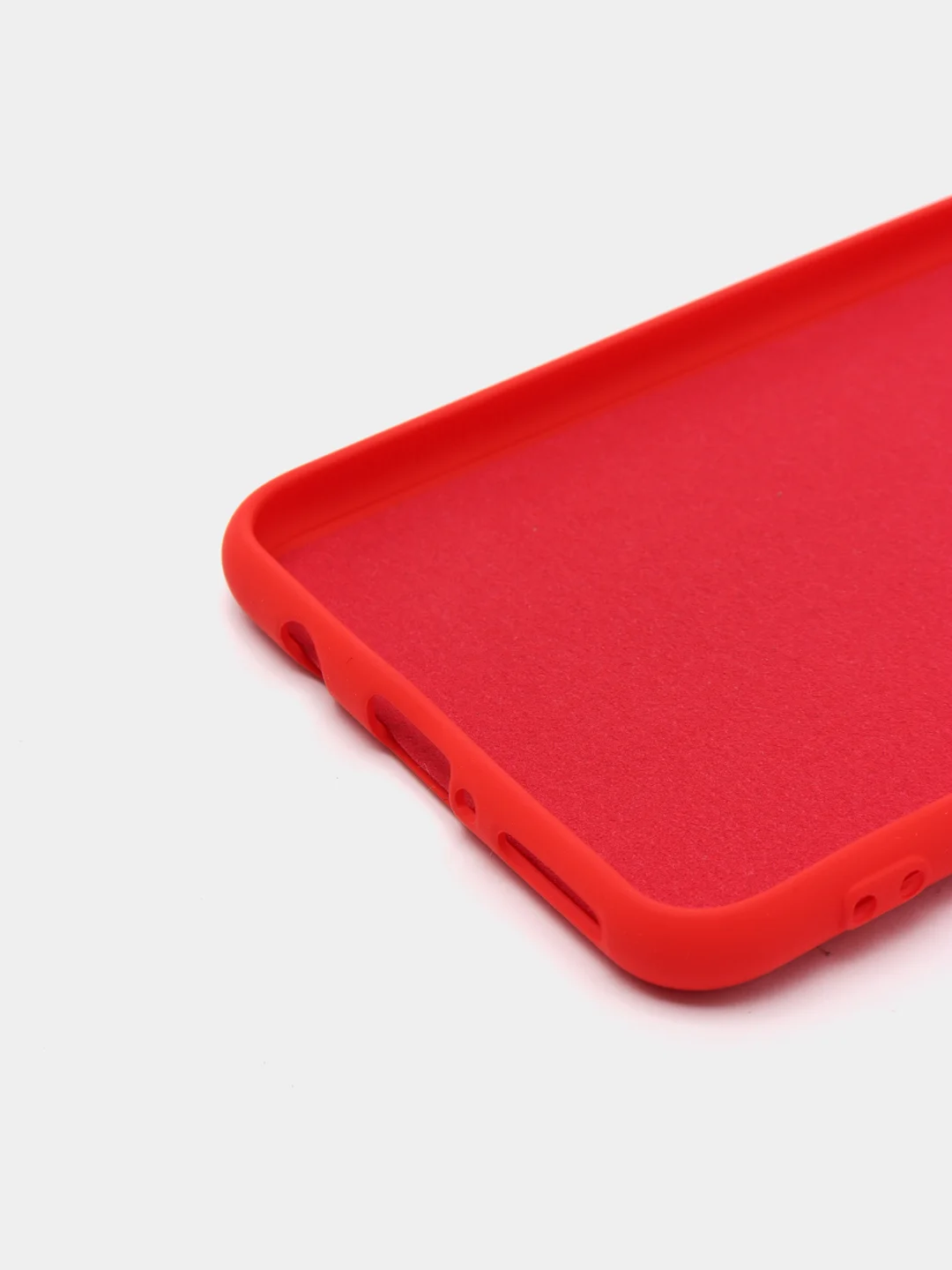Алый защитный силиконовый чехол Silicone Cover HUAWEI NOVA 4E