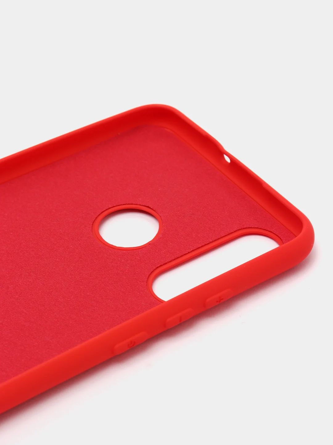 Алый защитный силиконовый чехол Silicone Cover HUAWEI NOVA 4E